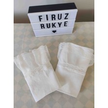 Dantelli Katlı Gipürlü Uzatıcı Kolluk