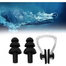 About The Perfect 2'li Kulak Tıkacı ve Burun Klipsi Seti - Silikon, Rahat ve Havalı Kullanım