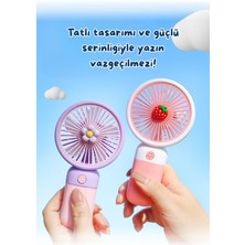 Taşınabilir Şarjlı Mini El Fanı | Soğutucu Mini Vantilatör , Şarj Edilebilir Fan Soğutucu Mactivepro Sarı
