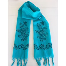 Geleneksel Tahta Baskı Fular Aksesuar