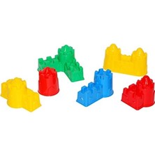 About The Perfect Renkli Kum Şato Seti, 6 Parça, Eğlenceli ve Yaratıcı Oyun Malzemeleri