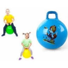About The Perfect Mavi Renkli Çocuk Zıp Zıp Topu, Eğlenceli ve Renkli Oyun Arkadaşı