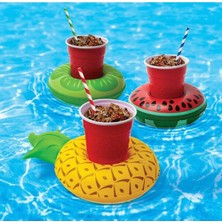 About The Perfect Renkli Ananas Şişme Deniz Havuz Bardak Tutucu, Eğlence ve Serinlik Keyfi Için!