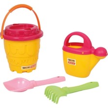 About The Perfect Aksesuarlı 5 Parça Kova Seti, Şato Tasarımı, Dayanıklı ve Şık Tasarım