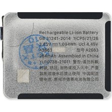 Apple Wach Seri 7 41MM Uyumlu Saat Pili Bataryası