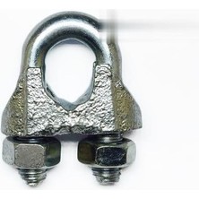 Çelik Halat Bağlama, Düğüm, Klemens 5 mm - 50 Adet