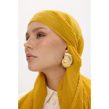 Fenza Scarf Pamuklu Müslin Şal - Ihlamur