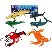 About The Perfect Deniz Canlıları Seti: Istakoz, Yunus, Köpek Balığı, Yengeç 6'lı Karışık Paket