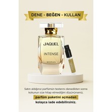 Jaquel İntense Kadın Parfüm 100ml, Çiçeksi, Lavanta, Mandalina, Petitgrain, Yasemin, Vanilya, Misk, Sedir