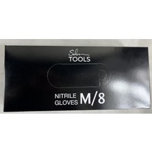Orijinal Schwarzkopf Pudrasız Nitril Eldivenler M,8 (100 Adet)