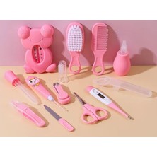 Tuto Baby Çantalı Bebek Bakım Seti Pembe (13 Parça)