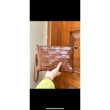 Kadın Ayarlanabilir Askılı Örgü Model Çanta