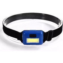 Hk Tech 3 Watt Cob Ledli Aaa Pilli Mini Kafa Lambası Feneri T-89