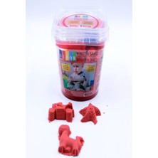 About The Perfect Kinetik Kum Kovalı 500G Kırmızı, Eğlenceli ve Renkli Oyun Seti