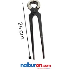 Izeltaş Eski Üretim Kerpeten 250MM Siyah 24CM