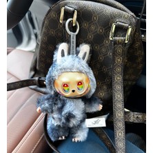 Pop Mart Labubu The Monsters Big Into Energy Id (Gizli Versiyon) Peluş Figür  Gri