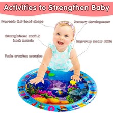 About The Perfect 60CM Oval Şişme Çocuk Su ve Duyusal Oyun Matı, Eğlenceli Aktivite Sağlar