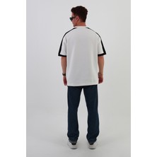 Mantova Omuz Şeritli Oversize Erkek T-Shirt