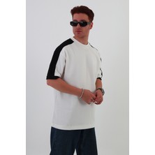 Mantova Omuz Şeritli Oversize Erkek T-Shirt
