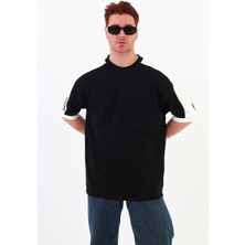Mantova Omuz Şeritli Oversize Erkek T-Shirt