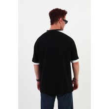 Mantova Omuz Şeritli Oversize Erkek T-Shirt