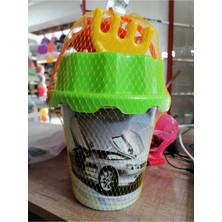 About The Perfect Büyük Çokrenkli Yuvarlak Kum Kovası, Dayanıklı ve Şık Tasarım