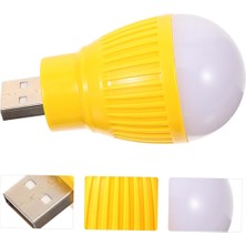 Hk Tech USB Beyaz Gece Lambası Mini Ampul Aydınlatma 34389