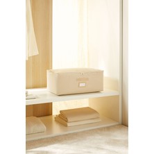 About The Perfect Yumuşak Bej Balıksırtı Pike Battaniye 52X28X21, Rahat ve Şık Huzurlu Uyku