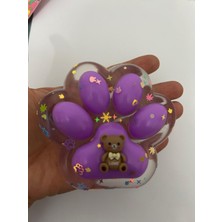 Twins Stars 1 Adet Kedi Patisi Squishy Oyuncağı Sukuşi (Büyük Boy)