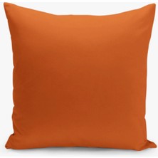 Dijital Baskılı Çift Taraflı Düz Renk Kırlent Kılıfı, Canlı ve Şık Tasarım