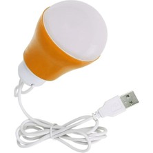 Hk Tech 5V-1A 1 Metre USB Kablolu 5 Watt Beyaz LED Ampul 12765