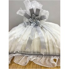 About The Perfect Güllü Saten Bohça, Süslü Nişan ve Söz Çeyizlik 50X40, Şık ve Zarif Tasarım