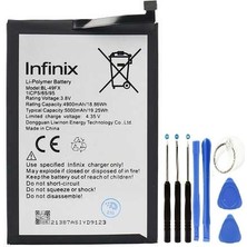 Inifix Smart 5 Pil Batarya BL-49FX+TAMIR Set 5000 Mah