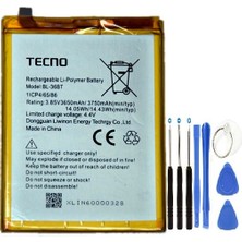 Tecno Camon Iclik2 Pil Batarya BL-36BT+TAMIR Seti