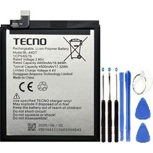 Tecno Camon 16 Premier Pil Batarya BL-44CT+TAMIR Set