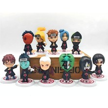Naruto Actıon Fıgure - Anıme Manga Figür Biblo - 7 cm - Itachı
