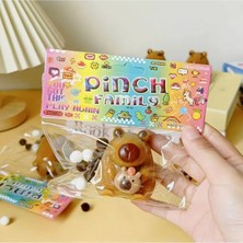 Dek Kapibara Squishy Oyuncağı - Sıkılabilir Yumuşak Hayvan Figürü Hediye