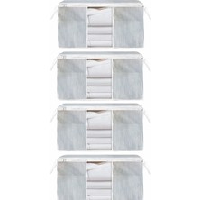 About The Perfect 4'lü Pencereli Yastık Yorgan Hurç Seti, 75X40X40 Cm, Şık ve Kullanışlı Ürün