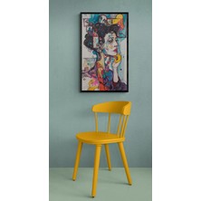 Soi Craft Modern Soyut Duvar Tablosu, Renkli Figüratif
