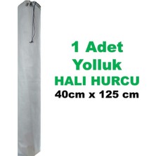 About The Perfect Gri Tele Kumaş Yolluk ve Halı Düzenleyici, Bağcıklı, Organize Edici