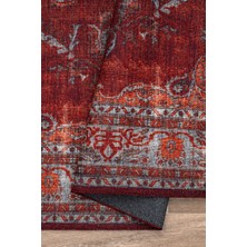 Sahra Halı Makinede Yıkanabilir Dokuma Şönil Kilim Etnik Eskitme Desen Vintage ev oda halısı