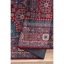 Sahra Halı Makinede Yıkanabilir Dokuma Şönil Kilim Etnik Eskitme Desen Vintage ev oda halısı