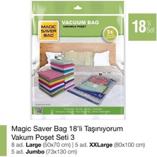 About The Perfect 18'li ve 318'LI Şeffaf Vakumlu Poşet Seti, Saklama Kolaylığı Sağlar