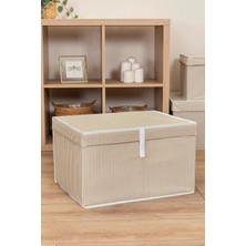 About The Perfect Kapaklı Kutu Hurç Maxi 50X40X30 Cm, Şık ve Kullanışlı Depolama Çözümü