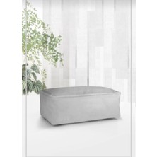 About The Perfect 6'lı Küçük Baza Altı Düzenleyici Hurç, Gri, 50X25X20 Cm, Pratik ve Şık Çözüm