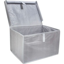 About The Perfect Geniş Çok Amaçlı Kutu Maxi 50X40X30 Cm, Gri Renk