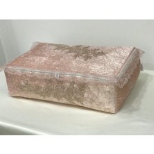 About The Perfect Kadife Bohça Nişan Hurcu, Çeyizlik Pudra, 60 cm Eninde, Şık ve Kullanışlı Ürün