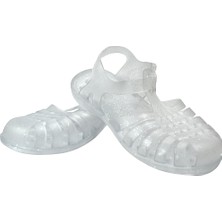 Onlo Ayakkabı Kafesli Lastik Kız Çocuk Deniz Sandalet