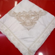 About The Perfect Güpürlü Saten Bohça, 90X90 Cm, Şık ve Zarif Çeyizlik Hediye Seçeneği