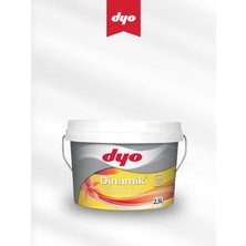 Dyo Dinamik Silikonlu Silinebilir Ipek Mat Iç Cephe Boyası 2,5 Lt - Meltem 0141